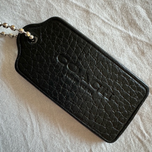 Coach- B&W canvas gingham tote - Picture 7 of 7